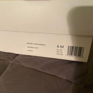 Calvin Klein sneakers in white and black